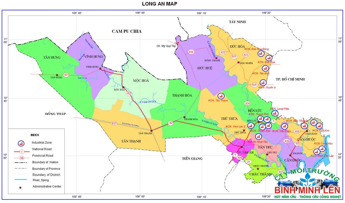 Dịch Vụ Hút Hầm Cầu, Thông Cầu Cống Nghẹt Tại Long An